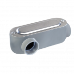 Argos Caja Condulet 9840775, 2 Puertos, 2 1/2", Aluminio