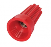 Argos Capuchón Roscable con Ceja AEJO-2, 1 Polo, 12 - 8 AWG, PVC, 100 Piezas