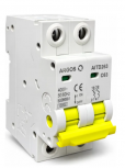 Argos Interruptor Termomagnético 2 Polos AITD263, 230V, 63A, Entrada 400V