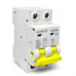 Argos Interruptor Termomagnético 2 Polos AITD263, 230V, 63A, Entrada 400V