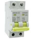 Argos Interruptor Termomagnético 3 Polos AITD332, 240V, 32A, Entrada 400V