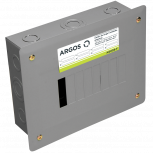 Argos Centro de Carga AQOD8-F, 8 Polos, 100A, Empotrar, Gris