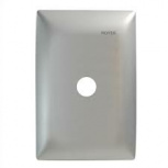 Arrow Hart Placa para Pared 100-6207S, 1 Puerto Puertos, Plata