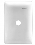 Arrow Hart Placa para Pared 100-6207W, 1 Puerto, 1 Pieza, Blanco