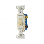 Arrow Hart Interruptor Sencillo, 3 Vías, 15A, 120V, Marfil