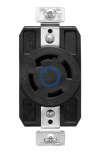 Arrow Hart Tomacorriente AHCL1830R, 1 Enchufes, 120 - 208V, 30A, Negro
