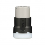 Arrow Hart Conector de Media Vuelta AHCL720C, 20A, 277V, Negro/Blanco