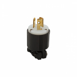 Arrow Hart Clavija de Media Vuelta, 15A, 277V, Nema L7-15, Negro/Blanco