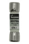 Arrow Hart Fusible Industrial KTK-3, Clase CC, 3A, 600V