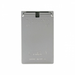 Arrow Hart Tapa para Intemperie S993-SP, 1 Puerto, Gris