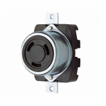 Arrow Hart Tomacorriente WD7380T, 1 Enchufes, 250V, 50A, Gris