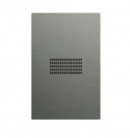 Artlite Placa para Pared APL-414, 1 Puerto, 1 Pieza, Gris