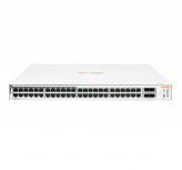 Switch Aruba Gigabit Ethernet Instant On 1830, 48 Puertos 10/100/1000Mbps (24 Puertos PoE) + 4 Puertos SFP, 104 Gbit/s, 16.000 Entradas - Administrable