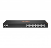 Switch Aruba Gigabit Ethernet CX 6000, 24 Puertos 10/100/1000Mbps + 4 Puertos SFP, 56 Gbit/s, 32.000 Entradas - Administrable