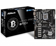 Tarjeta Madre ASRock ATX H110 Pro BTC+, S-1151, Intel H110, 32GB DDR4 para Intel