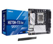 Tarjeta Madre ASRock Mini-ITX H670M-ITX/ax, S-1700, Intel H670, HDMI, 64GB DDR4 para Intel ― Requiere Actualización de BIOS para Procesadores Intel 13va. Generación