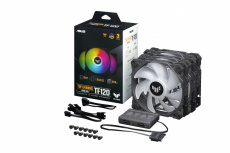 Ventilador ASUS TUF GAMING TF120, 3x 120mm, 1900RPM, ARGB, Negro - Imagen adicional 11