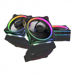 Ventilador ASUS Prime MR120, 3x 120mm, 1600RPM, ARGB, Negro
