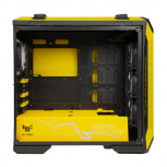 Gabinete ASUS TUF Gaming GT501 Demon Slayer con Ventana RGB, Midi Tower, ATX/EATX/Micro ATX/Mini-ITX, USB 3.1, sin Fuente, 4 Ventiladores Instalados, Amarillo - Imagen adicional 2