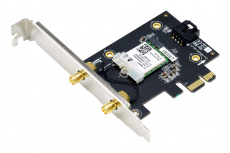 ASUS Tarjeta de Red PCE-AX1800, 1775Mbit/s PCI Express, 2 Antenas, Wi-Fi 6 image