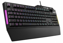 Teclado Gamer ASUS TUF Gaming K1 RGB, Alámbrico, Negro (Inglés) - Imagen adicional 1