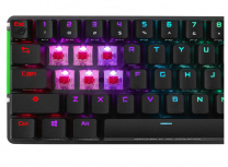 Teclado Gamer ASUS M601 ROG Falchion RGB, Teclado Mecánico, Switch Cherry MX Blue, Inalámbrico, Negro (Inglés) - Imagen adicional 4