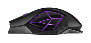 Mouse Gamer Ergonómico ASUS Óptico P707 ROG Spatha X, Inalámbrico/Alámbrico, USB-C, 19.000DPI, Negro - Imagen adicional 1