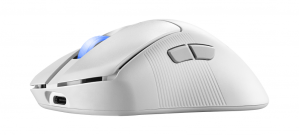 Mouse Gamer Ergonómico ASUS ROG Keris, Inalámbrico, Óptico, 36.000DPI, RF Wireless/Bluetooth/USB-A, Blanco - Imagen adicional 4