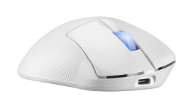 Mouse Gamer Ergonómico ASUS ROG Keris, Inalámbrico, Óptico, 36.000DPI, RF Wireless/Bluetooth/USB-A, Blanco - Imagen adicional 5