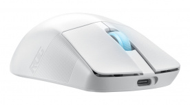 Mouse Gamer ASUS ROG Harpe Ace Aim Lab Edition, Inalámbrico, Óptico, 36.000DPI, RF Wireless/Bluetooth/USB-A, Blanco image