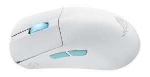 Mouse Gamer ASUS ROG Harpe Ace Aim Lab Edition, Inalámbrico, Óptico, 36.000DPI, RF Wireless/Bluetooth/USB-A, Blanco image