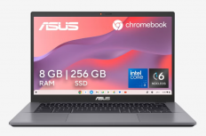 Laptop ASUS Chromebook Plus CX34, 14" 1920x1080 Full HD Táctil, Intel Core 3 100U, 8GB, 256GB SSD, ChromeOS, Español