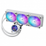 ASUS ROG STRIX LC III 360 ARGB LCD Enfriamiento Líquido para CPU, 3x 120mm, hasta 2200RPM, Blanco - Imagen adicional 1