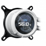 ASUS ROG STRIX LC III 360 ARGB LCD Enfriamiento Líquido para CPU, 3x 120mm, hasta 2200RPM, Blanco - Imagen adicional 3