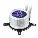 ASUS ROG STRIX LC III 360 ARGB LCD Enfriamiento Líquido para CPU, 3x 120mm, hasta 2200RPM, Blanco - Imagen adicional 4