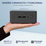 Mini PC ASUS NUC 13 PRO, Intel Core i5-1340P, 16GB, 1TB SSD, sin Sistema Operativo,+ Teclado/Mouse/Monitor de 27" - Imagen adicional 2