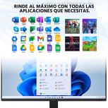 Mini PC ASUS NUC 13 PRO, Intel Core i3-1315U, 16GB, 256GB SSD, Windows 11 Prueba,+ Teclado/Mouse/Monitor de 23.8" - Imagen adicional 4