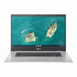 Laptop ASUS Chromebook CX1 CX1500 15.6" Full HD, Intel Celeron N4500 1.10GHz, 8GB, 128GB eMMC, Chrome OS 64-bit, Inglés, Plata