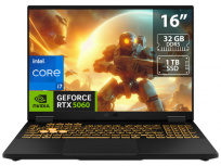 Laptop Gamer ASUS ASUS TUF F16, 16" 1920x1200 WUXGA, Intel Core i7-14650HX, NVIDIA GeForce RTX 5060, 32GB, 1TB SSD, Windows 11 Home, Inglés image