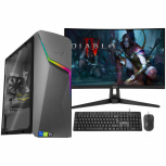 Computadora Gamer ASUS ROG Strix G10, Intel Core i5-11400F, NVIDIA GeForce RTX 3050, 32GB, 2TB + 512GB SSD, Wi-Fi, Windows 11 Home + Teclado/Mouse/Monitor de 27"  - Imagen del combo
