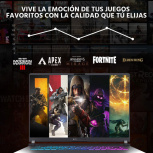 Laptop Gamer ASUS ROG Strix G16, 16" 1920x1200 WUXGA, Intel Core 14650HX, NVIDIA GeForce RTX 5060, 16GB, 1TB SSD, Windows 11 Prueba, Inglés - Imagen adicional 4