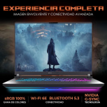 Laptop Gamer ASUS ROG Strix G16, 16" 1920x1200 WUXGA, Intel Core 14650HX, NVIDIA GeForce RTX 5060, 16GB, 1TB SSD, Windows 11 Prueba, Inglés - Imagen adicional 2