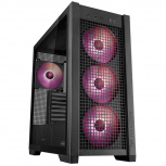Gabinete ASUS GT302, Midi-Tower, ATX/EATX/Micro-ATX/Mini-ITX, USB 3.0, sin Fuente, 4 Ventiladores Instalados, Negro image