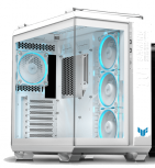 Gabinete ASUS TUF Gaming GT502 Horizon, Midi-Tower, ATX/Micro-ATX/Mini-ITX, USB 3.0, sin Fuente, 4 Ventiladores Instalados, Blanco