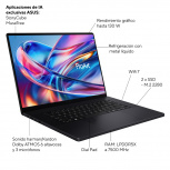Laptop ASUS ProArt P16, 16" 3840x2400 Táctil, AMD Ryzen AI 9 HX 370, NVIDIA GeForce RTX 5080, 64GB, 2TB SSD, Windows 11 Home, Inglés  - Imagen adicional 2