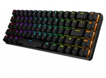 Teclado Gamer ASUS M601 ROG Falchion NX RGB 65%, Teclado Mecánico, Switch ROG NX Brown, Inalámbrico, Negro (Inglés) image