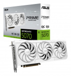 Tarjeta de Video ASUS NVIDIA GeForce RTX 5070 White OC, 12GB 192-bit GDDR7, PCI Express x16 5.0 image