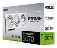 Tarjeta de Video ASUS NVIDIA GeForce RTX 5070 White OC, 12GB 192-bit GDDR7, PCI Express x16 5.0 image