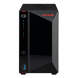 Asustor NIMBUSTOR 2 Gen2 NAS de 2 Bahías, 48TB, Intel Celeron N5105 2GHz, USB 3.2, Negro ― No Incluye Discos Duros