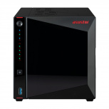 Asustor NIMBUSTOR 4 Gen2 NAS de 4 Bahías, 48TB, Intel Celeron N5105 2GHz, USB 3.2, Negro ― No Incluye Discos Duros